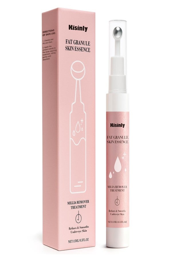 Kisinly Milia Remover for Eye & Face, Milia Spot Treatment Serum with Salicylic Acid,Milia Acne Cream - Image 1